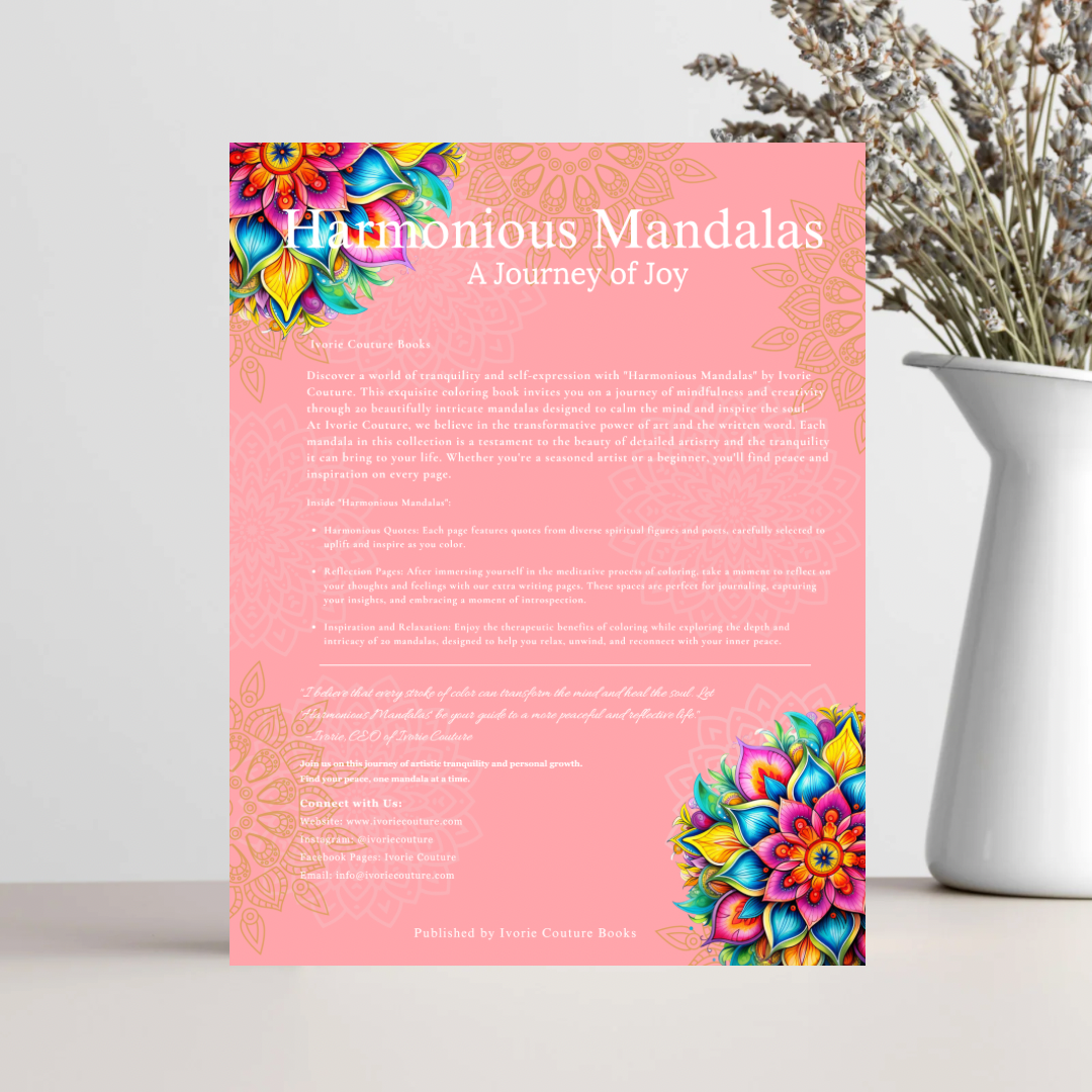 Harmonious Mandalas: A Journey of Joy