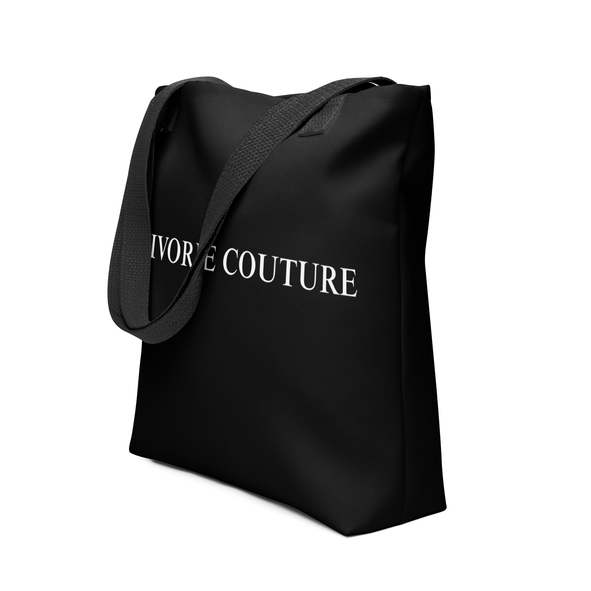 Ivorie Couture Noir Luxury Carry-All Tote Bag